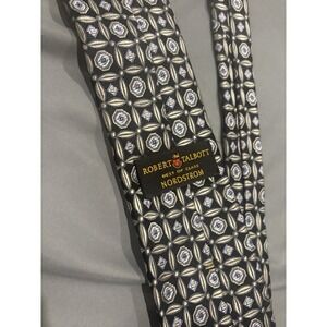 Silk Tie Robert Talbott Best of Class Men's Nordstrom Black Blue Geometric